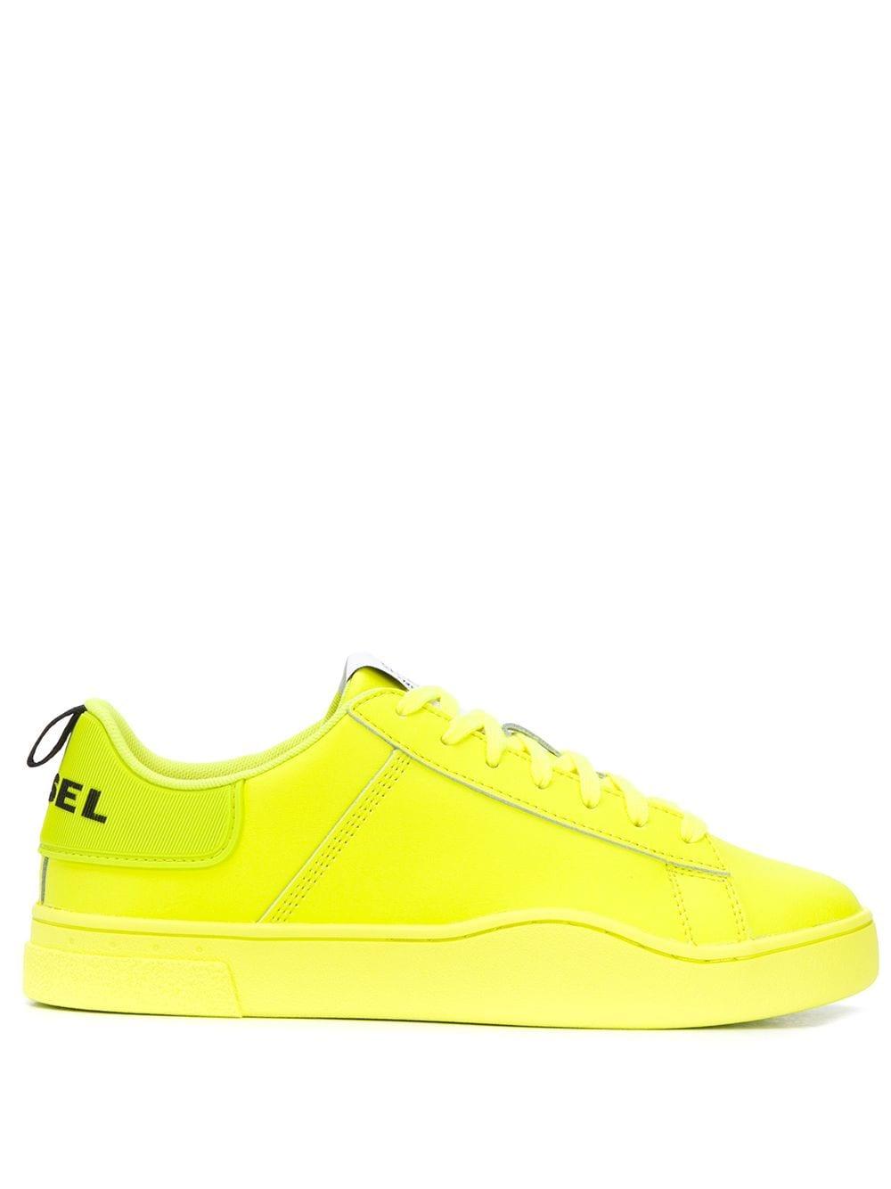 DIESEL Neon Sneakers in Yellow | Lyst