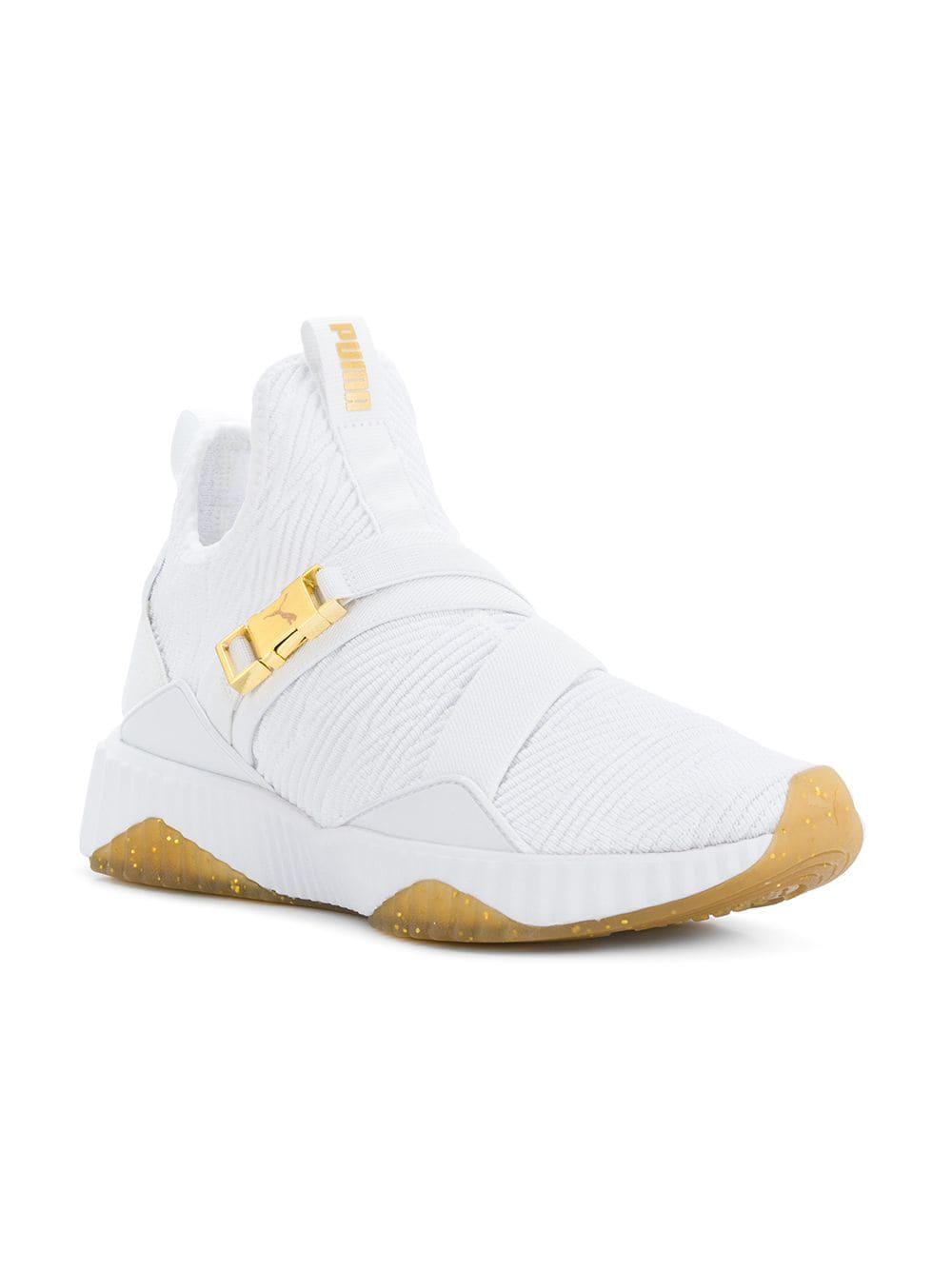 puma defy mid sneakers