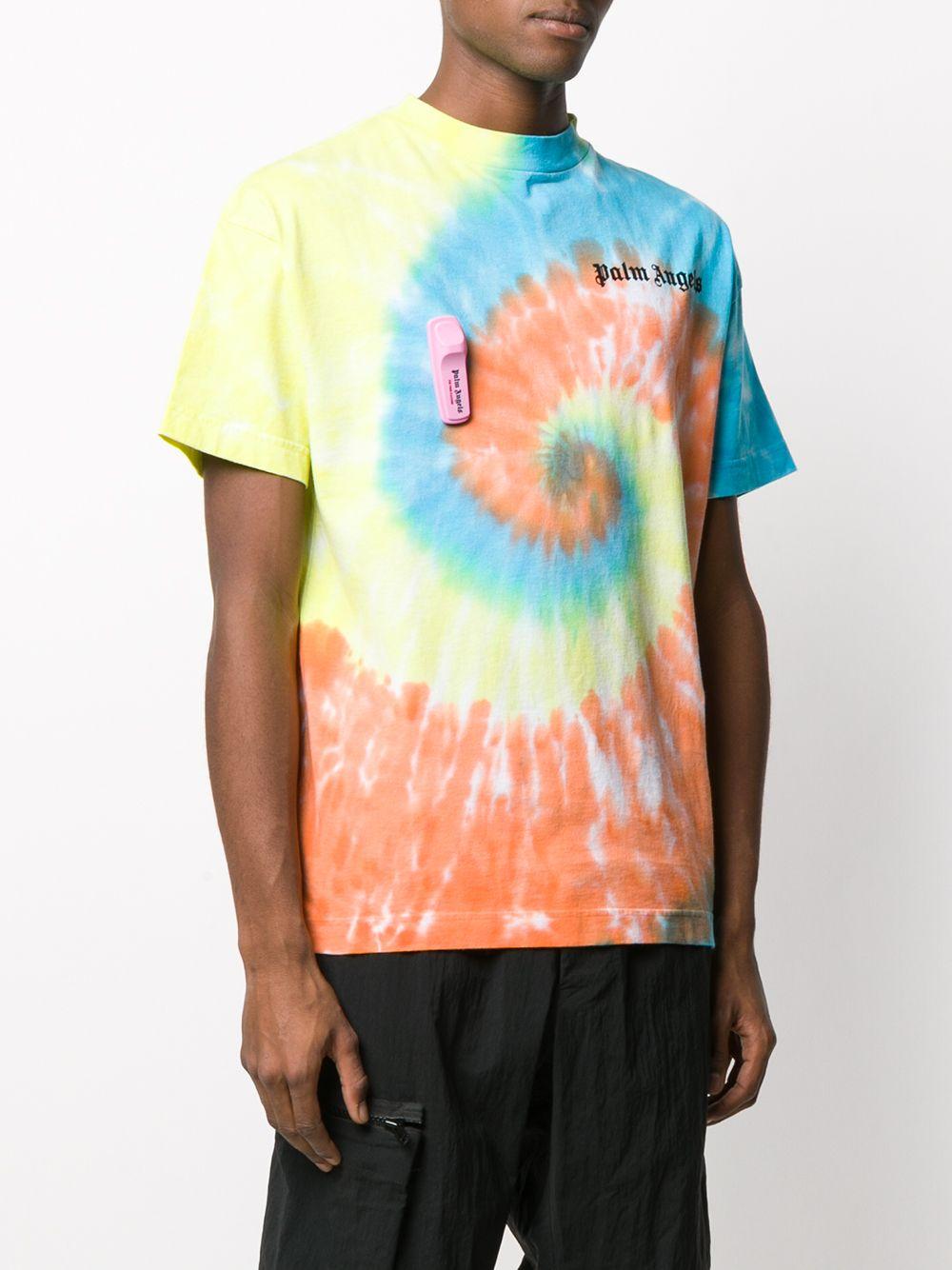tie dye palm angels t shirt