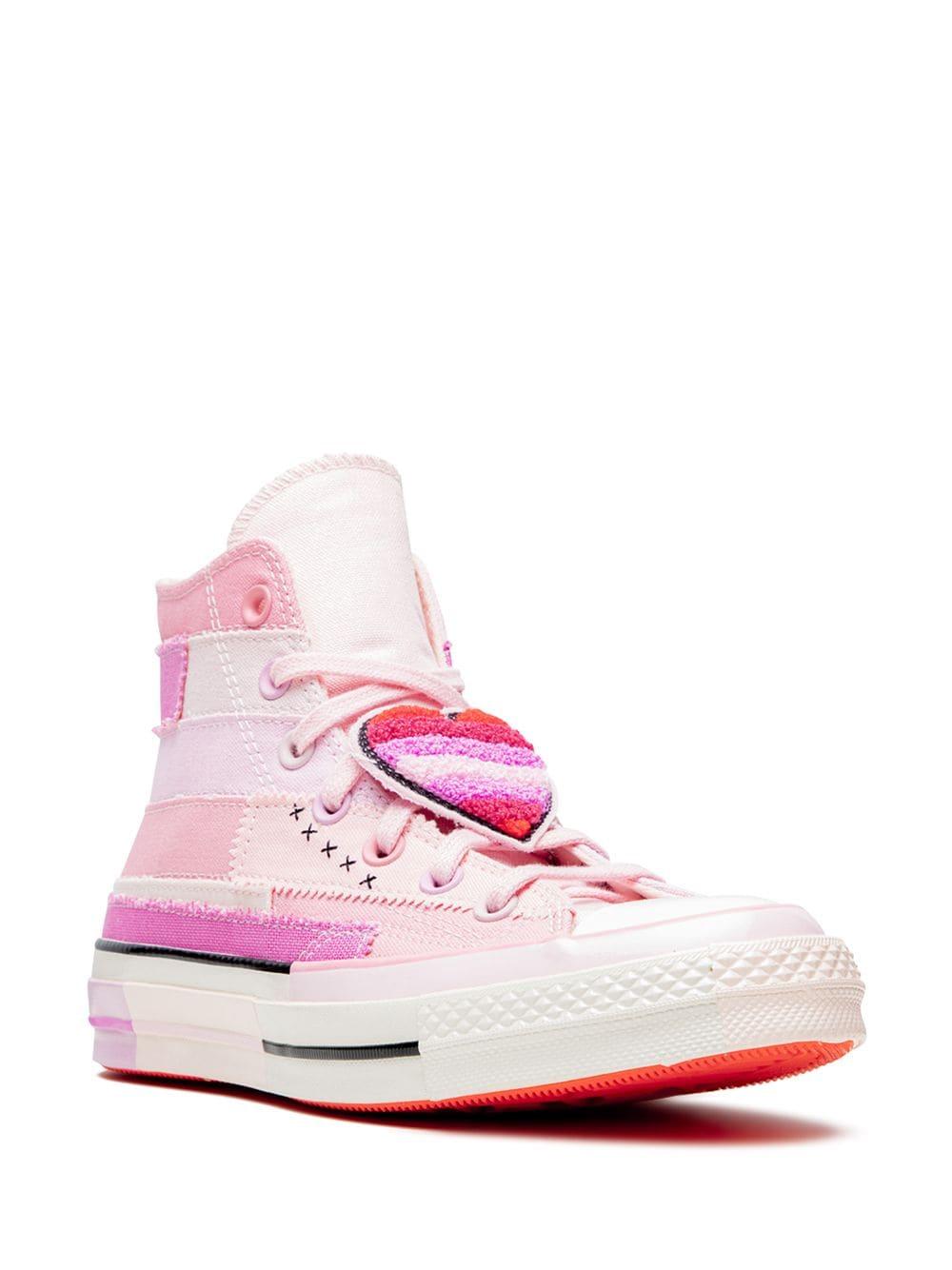Converse X Millie Bobby Brown Chuck 70 Hi Petal Pink Sneakers for Men | Lyst