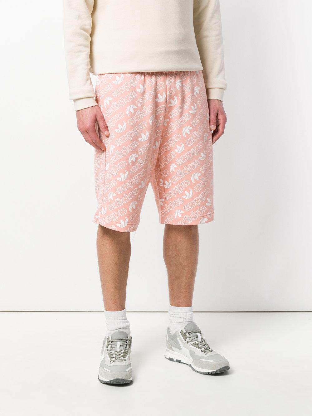 adidas originals monogram shorts