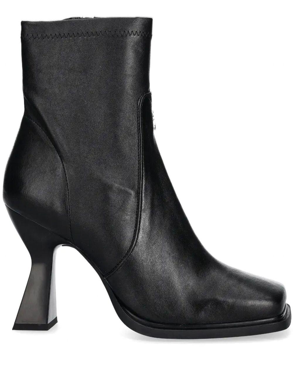 Patrizia Pepe 105Mm Ankle Boots in Black Lyst UK