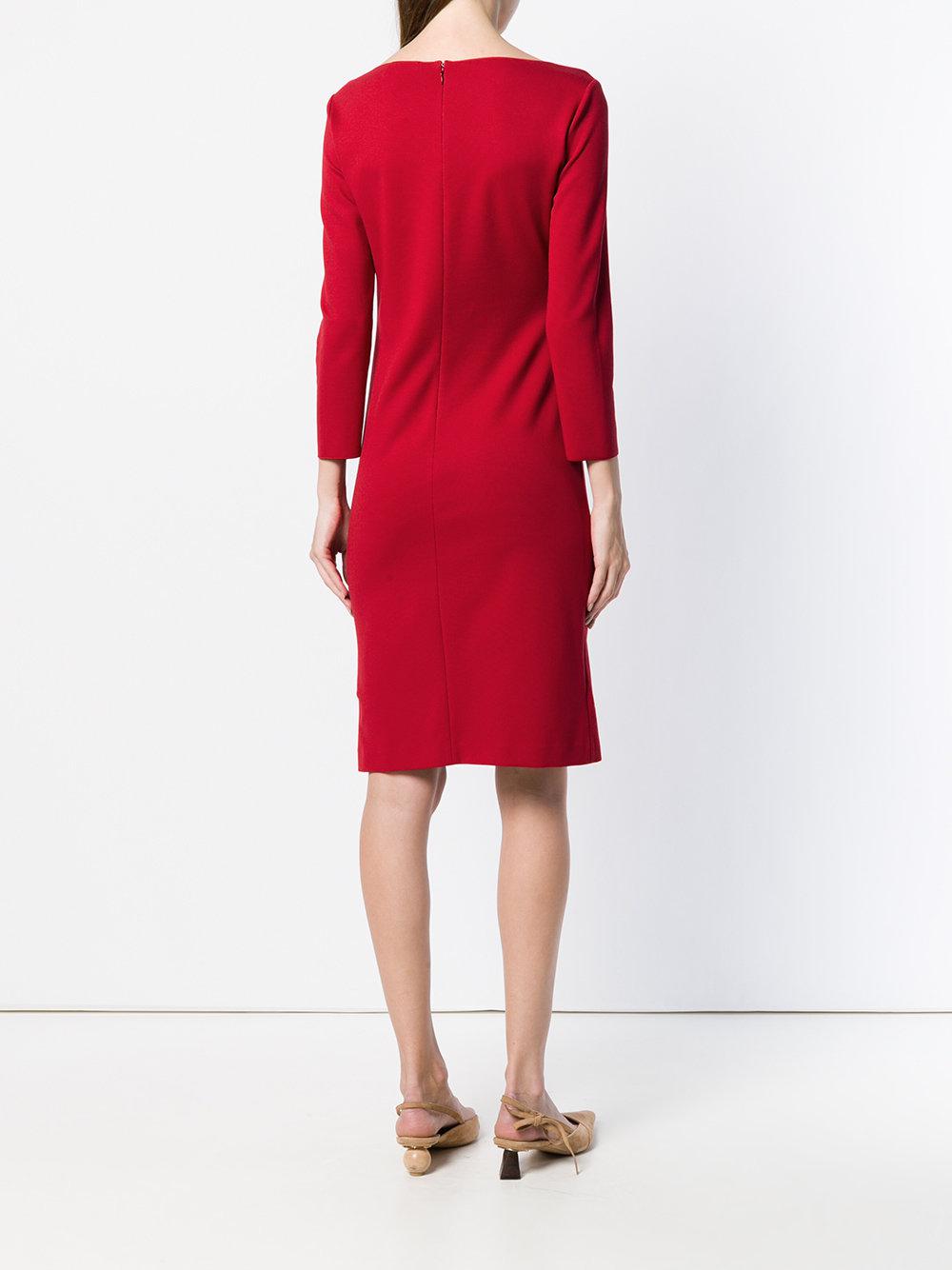 Emporio Armani Synthetic Ruched Fitted 