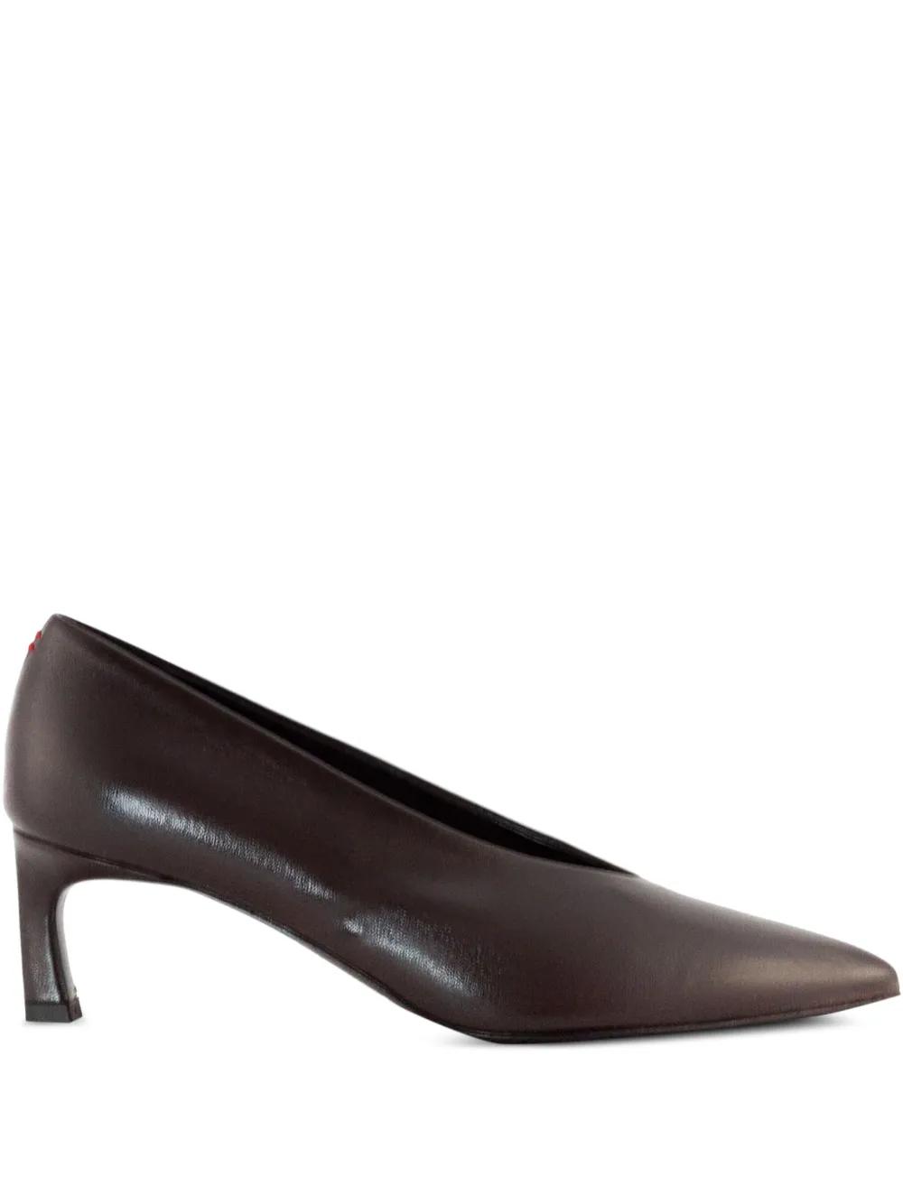 パーティーシューズ Halmanera Heeled shoes Brown halmanera-brown-50Mm-Vale-