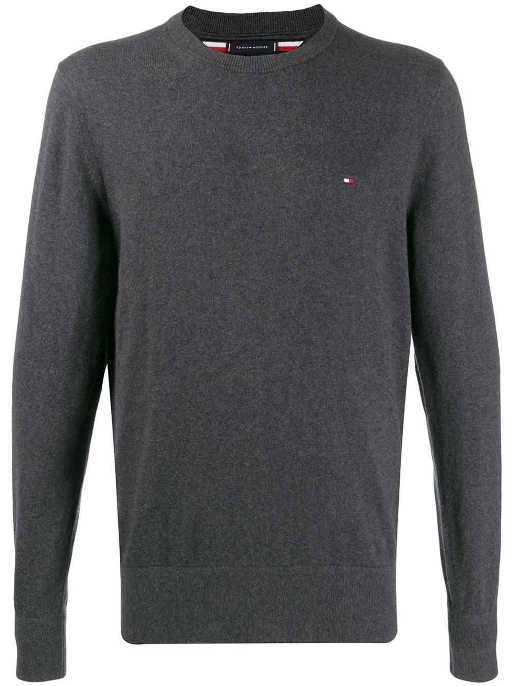 Tommy Hilfiger Relaxed-fit Jumper in Grey (Gray) for Men - Lyst