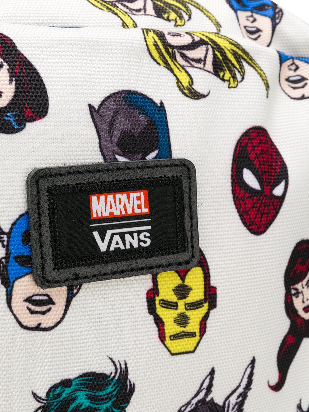 Vans X Marvel Avengers Backpack in White for Men | Lyst