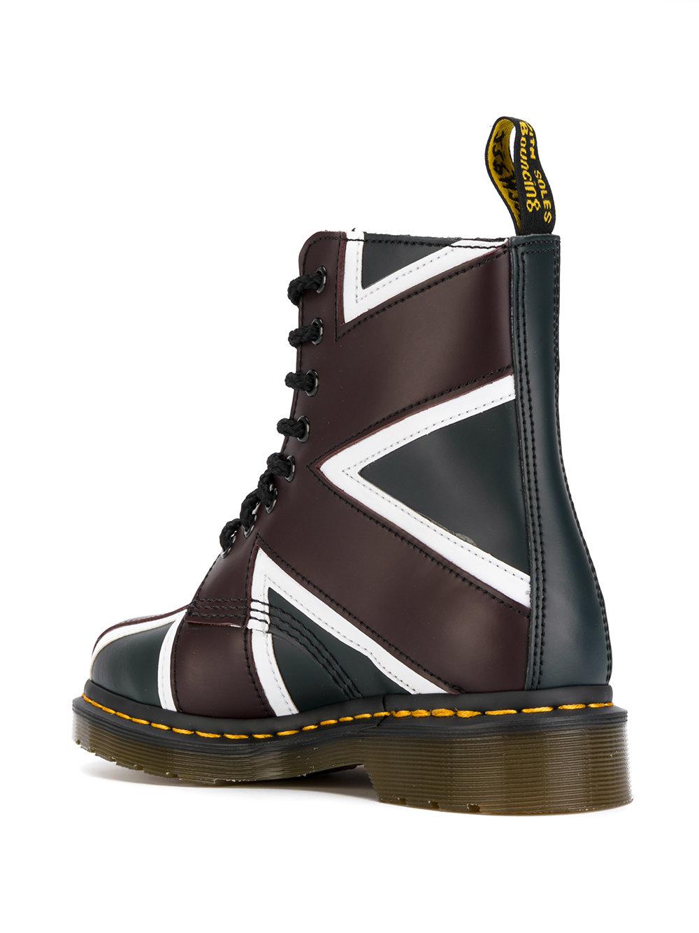 Dr. Martens Pascal Union Jack Boots in Blue | Lyst