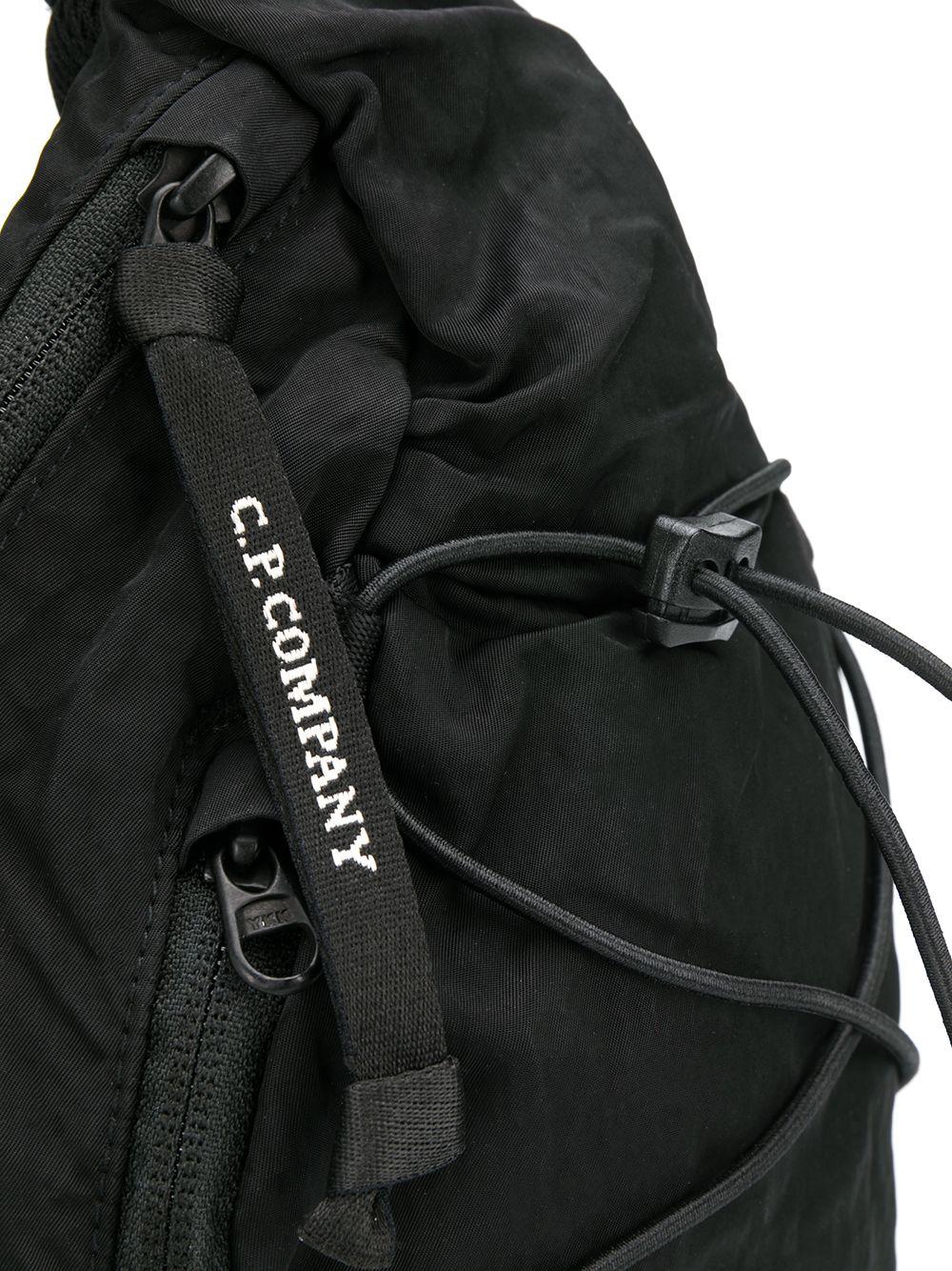 Cp Company Barbour Rucksacks Nylon B Crossbody Rucksack In Black