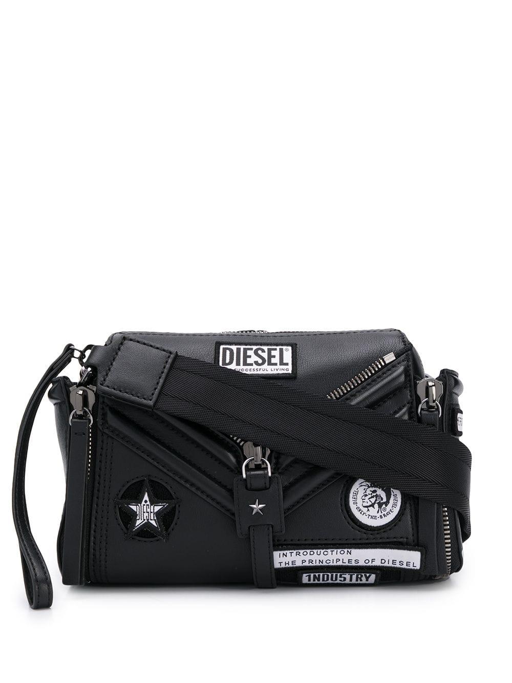 DIESEL Le zipper Crossbody Bag in Black Lyst Canada