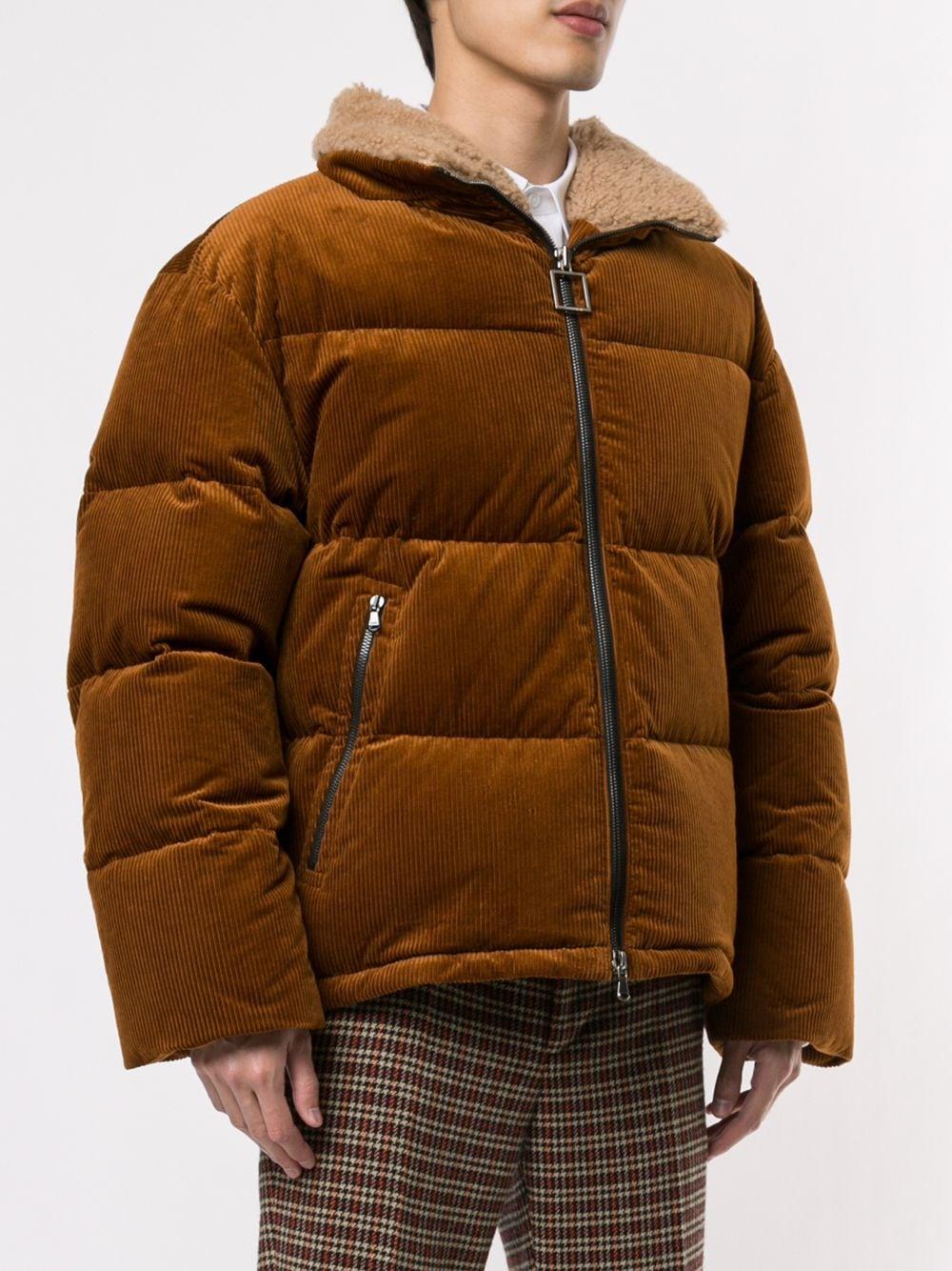 padded corduroy jacket