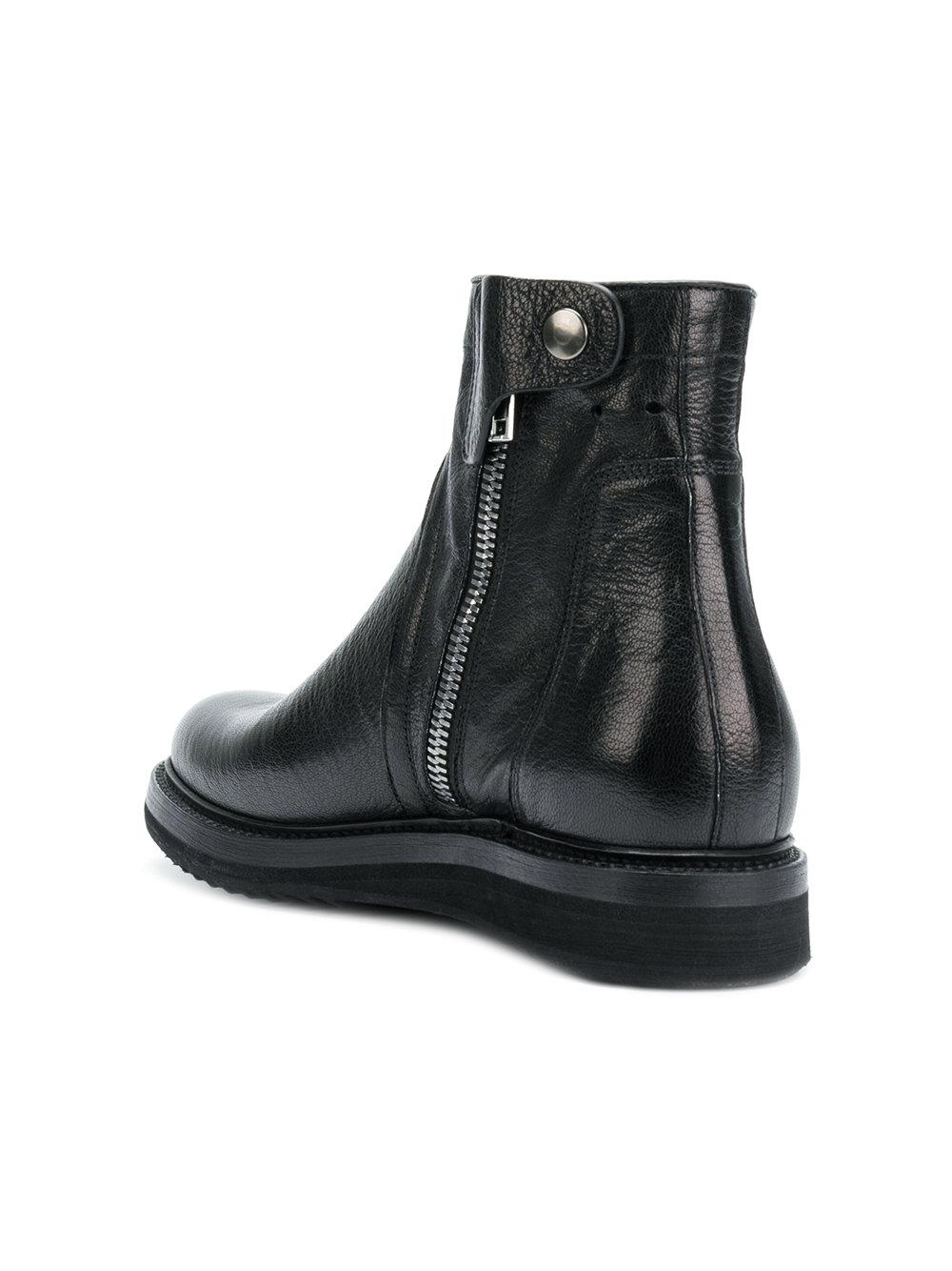 side zip ankle boots