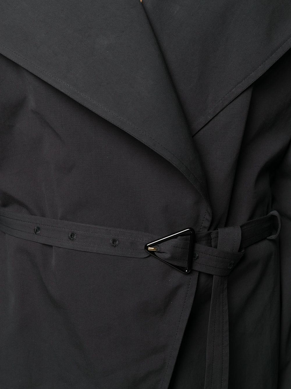 Bottega Veneta Cotton Belted Jumpsuit in Black - Lyst