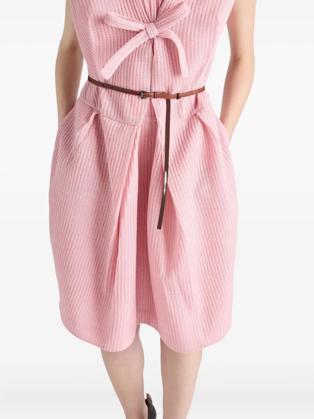 ピンク Prada ワンピース レディース | Lyst