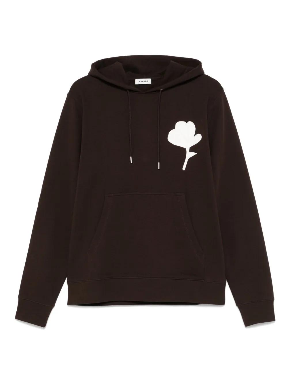 【sandro】サンドロ ワイヤー ウール ジップ フーディ パーカー sandro】サンドロ ワイヤー ウール ジップ フーディ パーカー