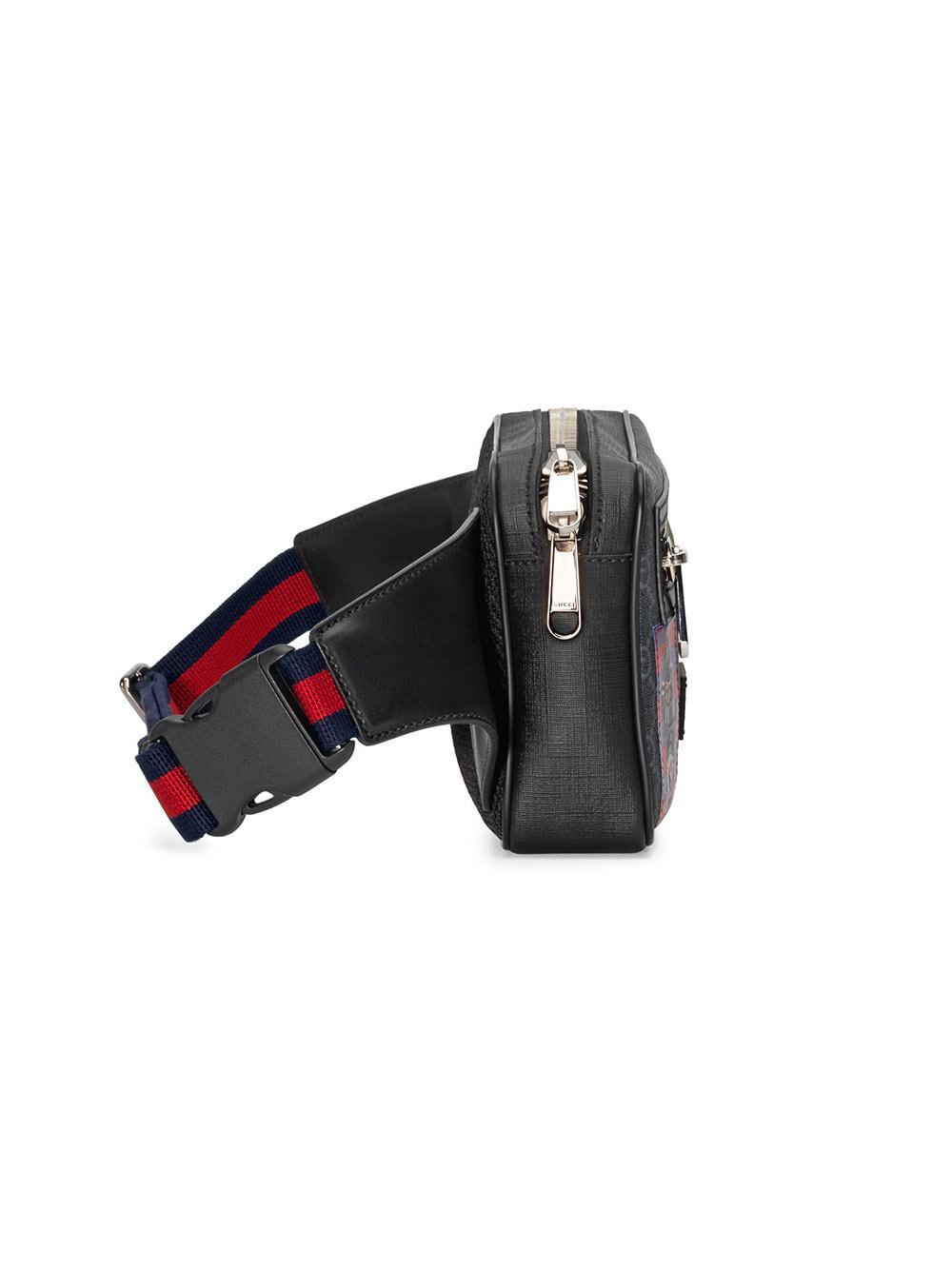 Gucci Night Courrier Soft GG Supreme Belt Bag in Black for Men Lyst Canada