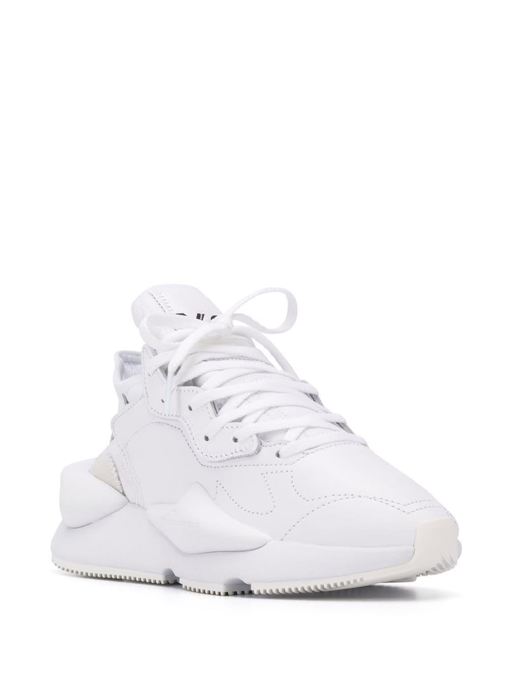 Y-3 Adidas Kaiwa Sneakers in White | Lyst