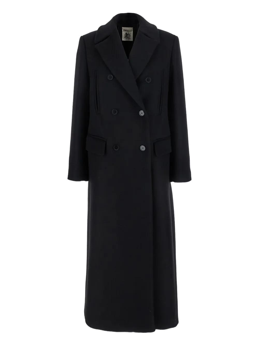 トレンチコート Semi Couture Long Tailored Double-Breasted Coat Semicouture Long coats and winter coats for Women | Online