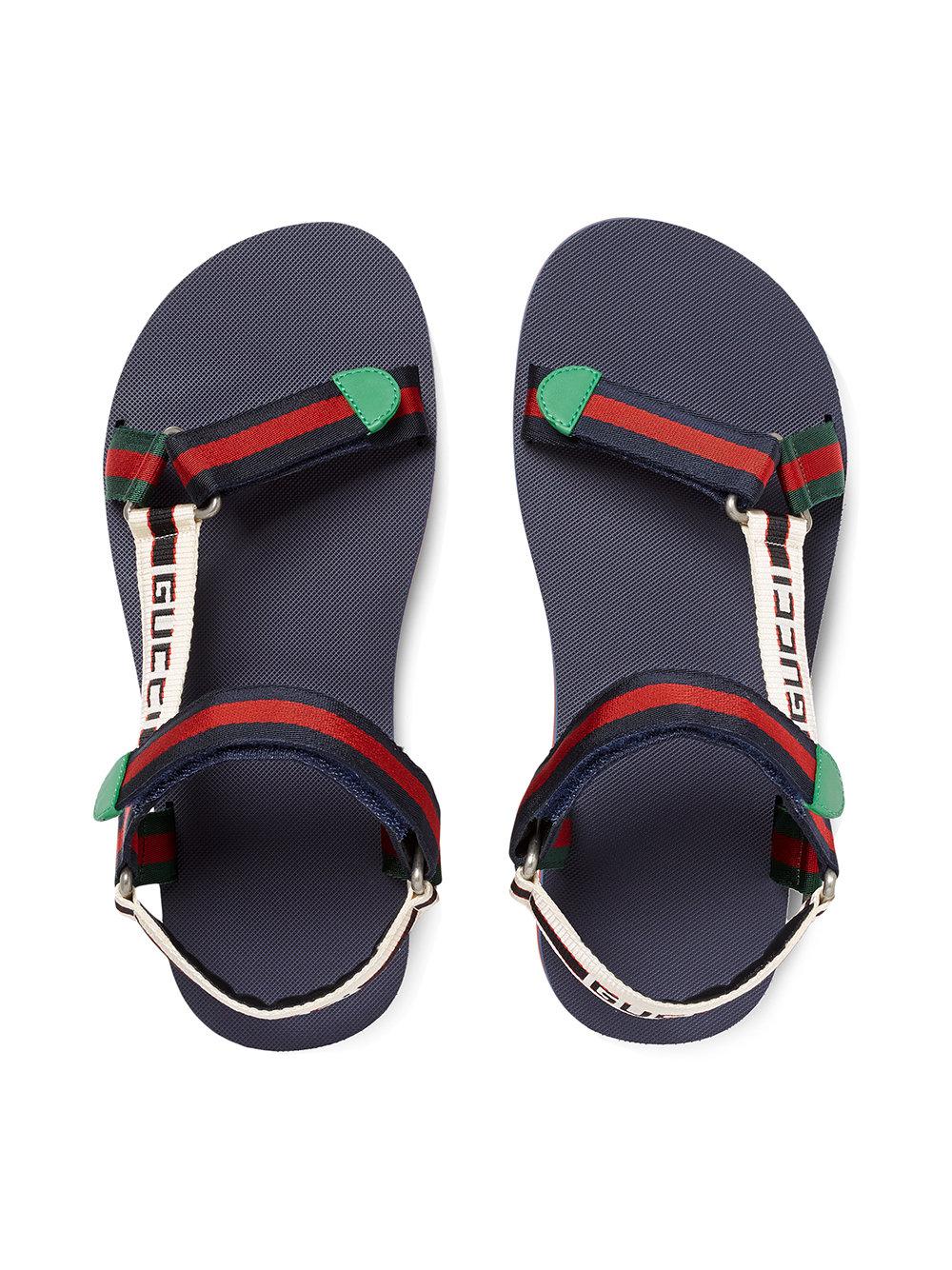 gucci multicolor bedlam sandals