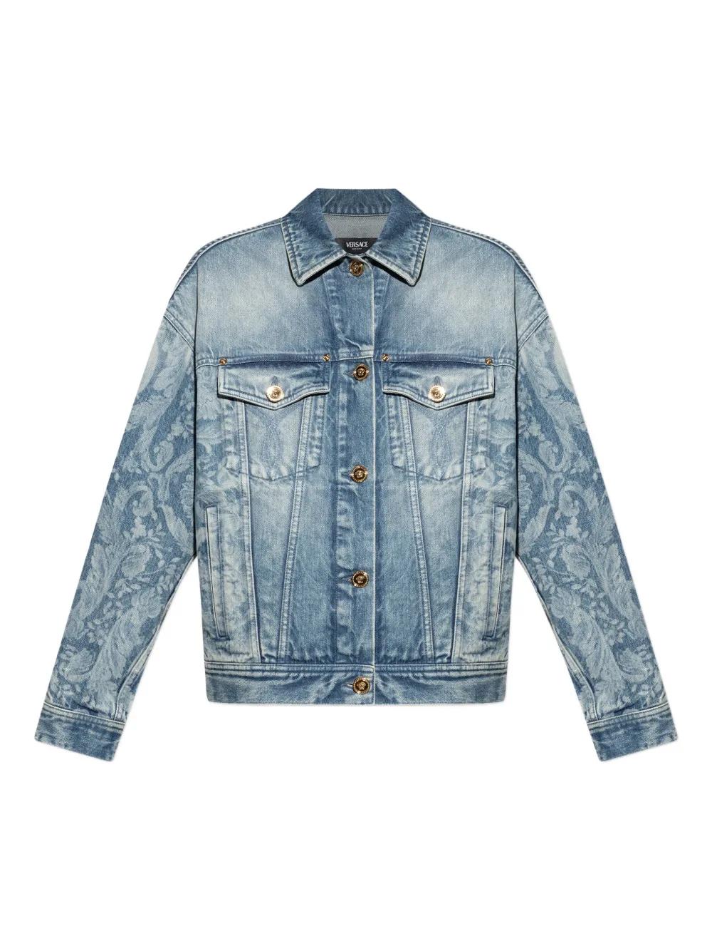 Versace Jean and denim jackets for Women | Online Sale up to
