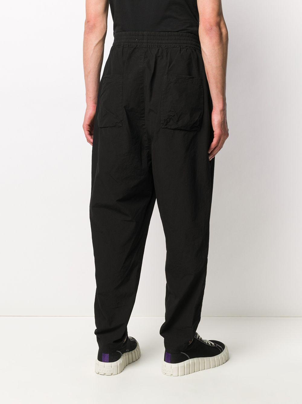 The Viridi-anne Cotton Drawstring Loose-fit Track Pants in Black for ...