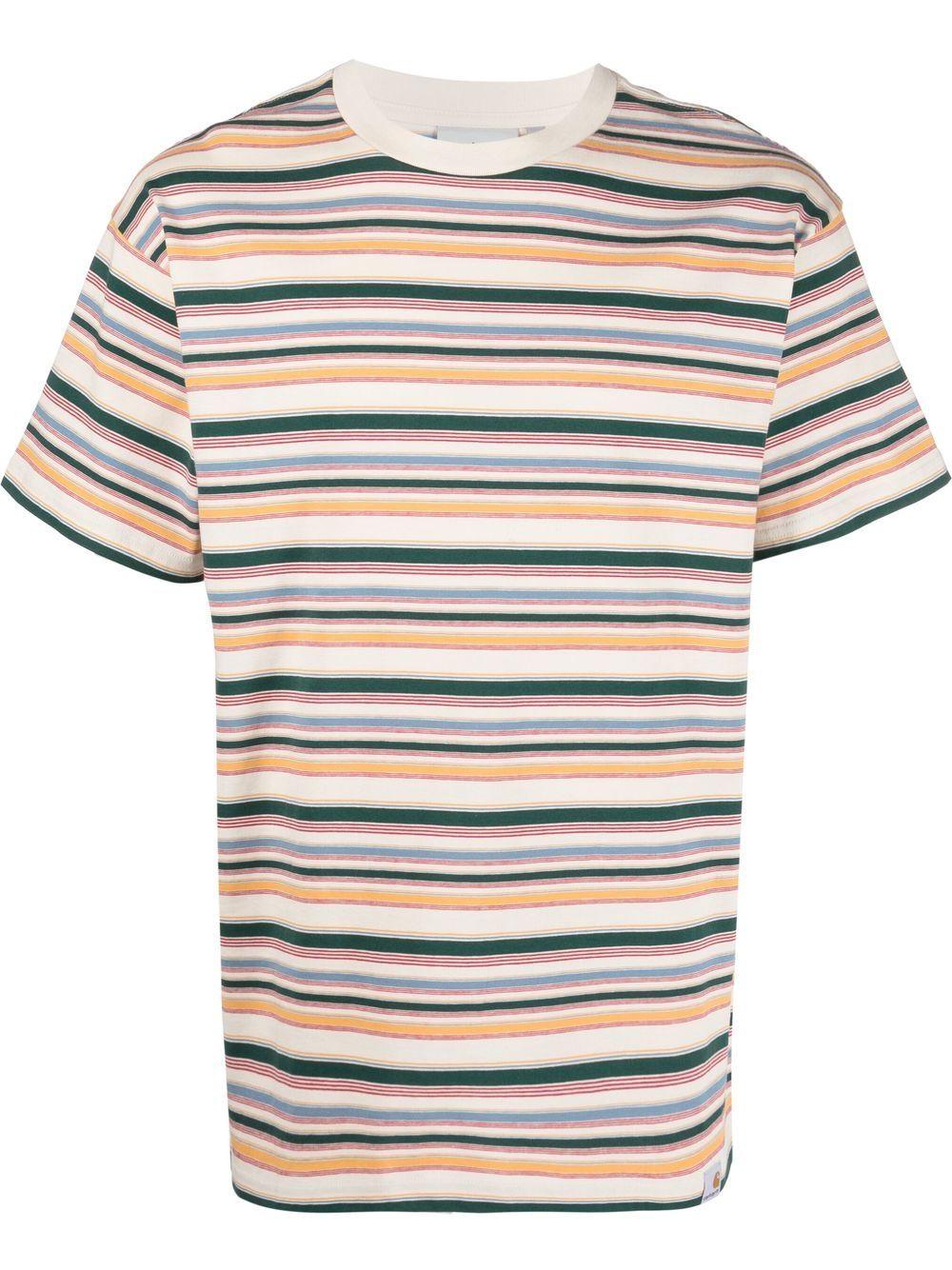 Carhartt WIP Multicolored S/s riggs Striped T-shirt for Men