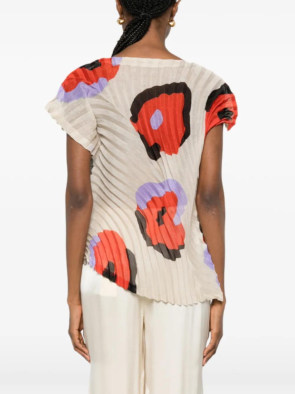 ISSEY MIYAKEチューリップ刺繍トップス Issey Miyake Tulip Sleeve Tops for Women | Lyst
