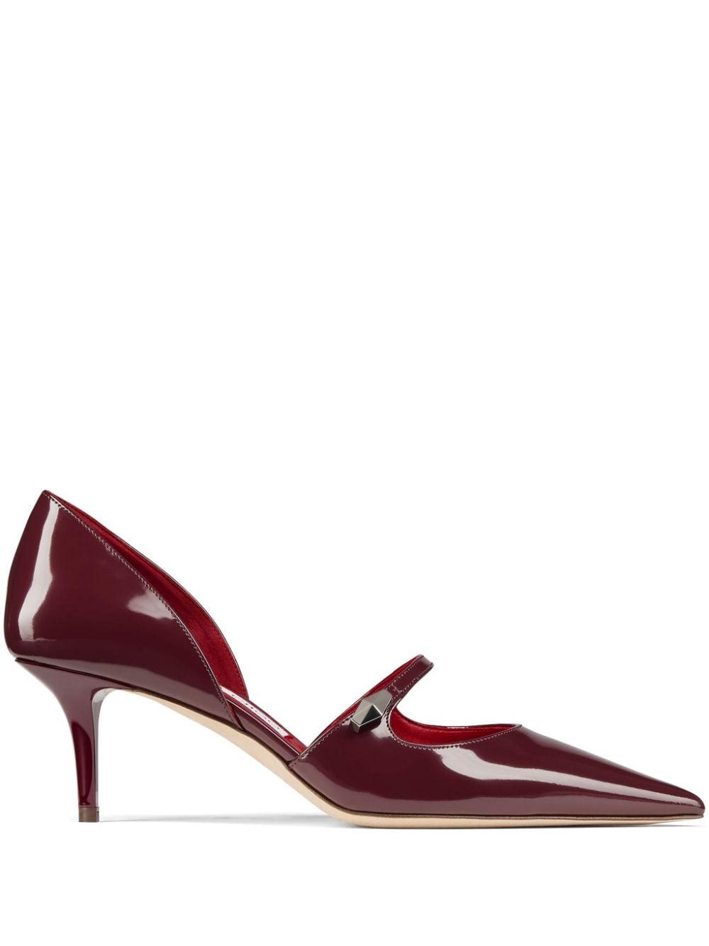 Jimmy Choo レディース レッド Carolyn 60mm パンプス ヒール