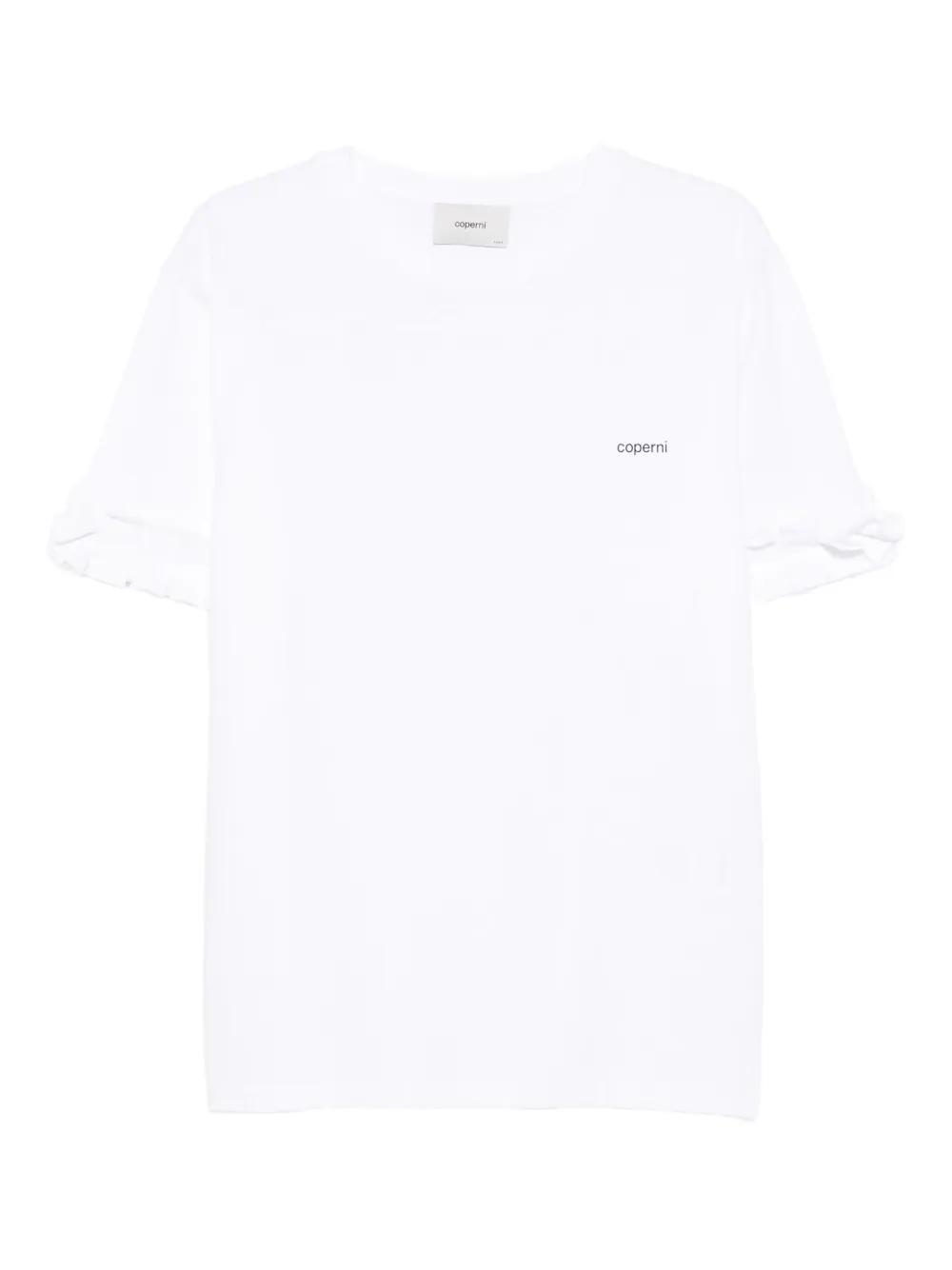 COPERNI 売れ筋商品|||コペルニ Tシャツ トップス レディース T-shirts White ホワイト（白）系 Coperni(コペルニ) Tシャツ・カットソー