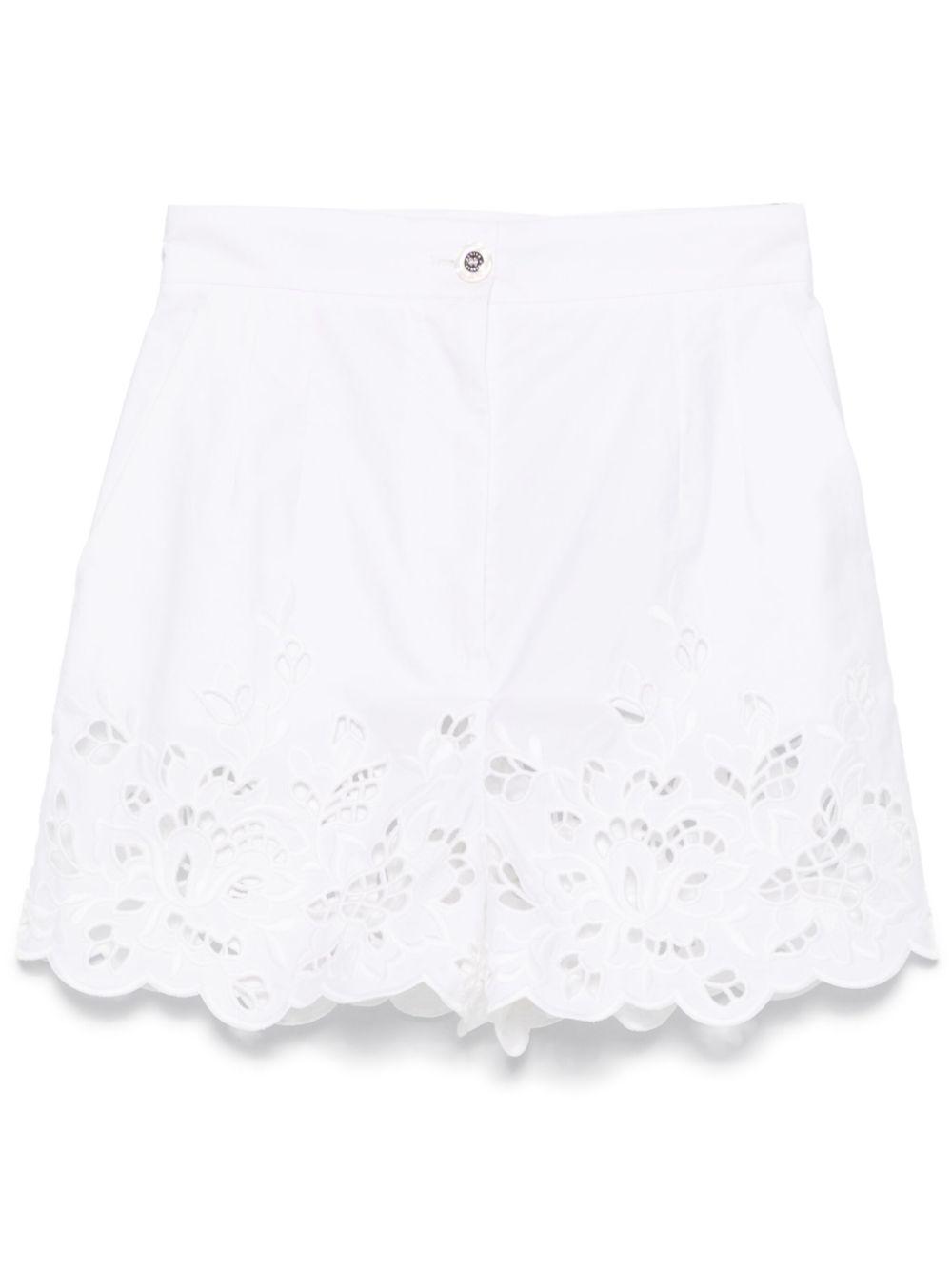 DOLCE ＆ GABBANA ホワイトハーフパンツ