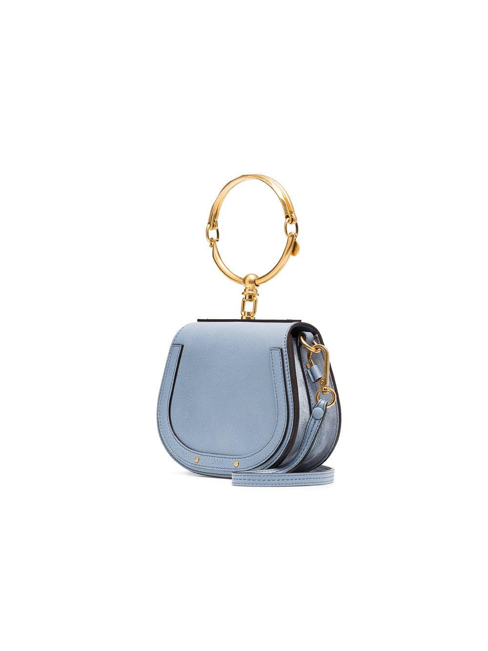 Chloé - Authenticated Bracelet Nile Handbag - Leather Camel Plain for Women, Very Good Condition