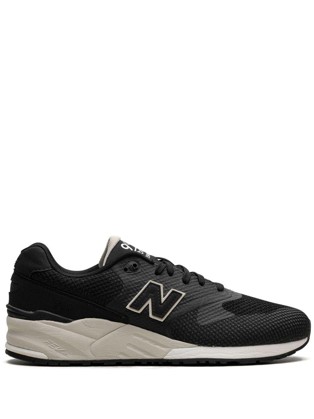 New Balance 999 Re-engineered "black/white" Sneakers for Men | Lyst