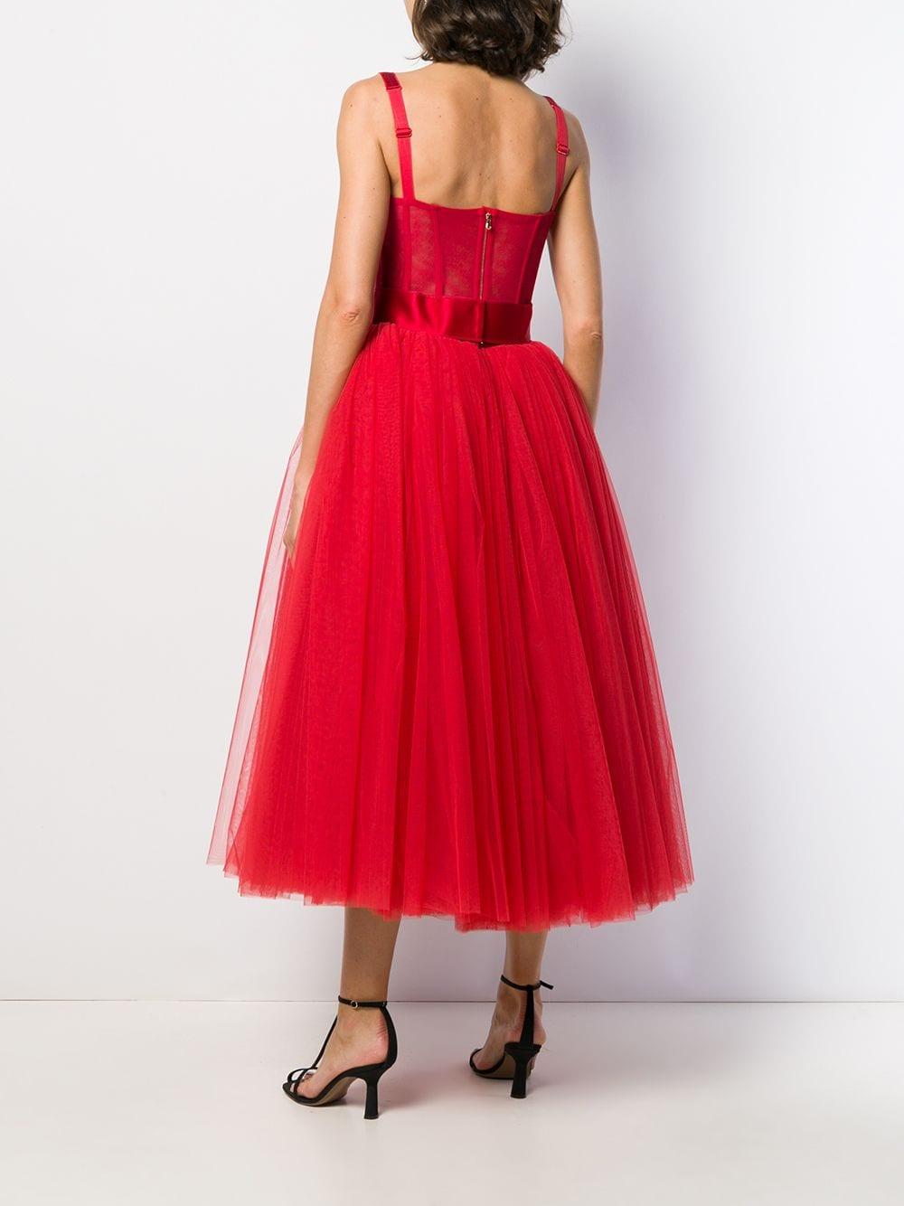 Buy > bustier red dress > in stock