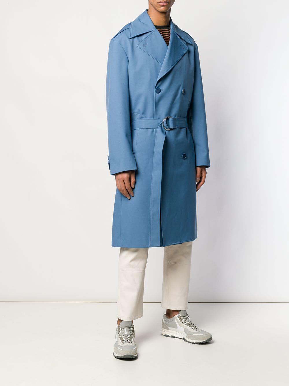 Etudes Studio コットン Fortune トレンチコート カラー ブルー メンズ Lyst