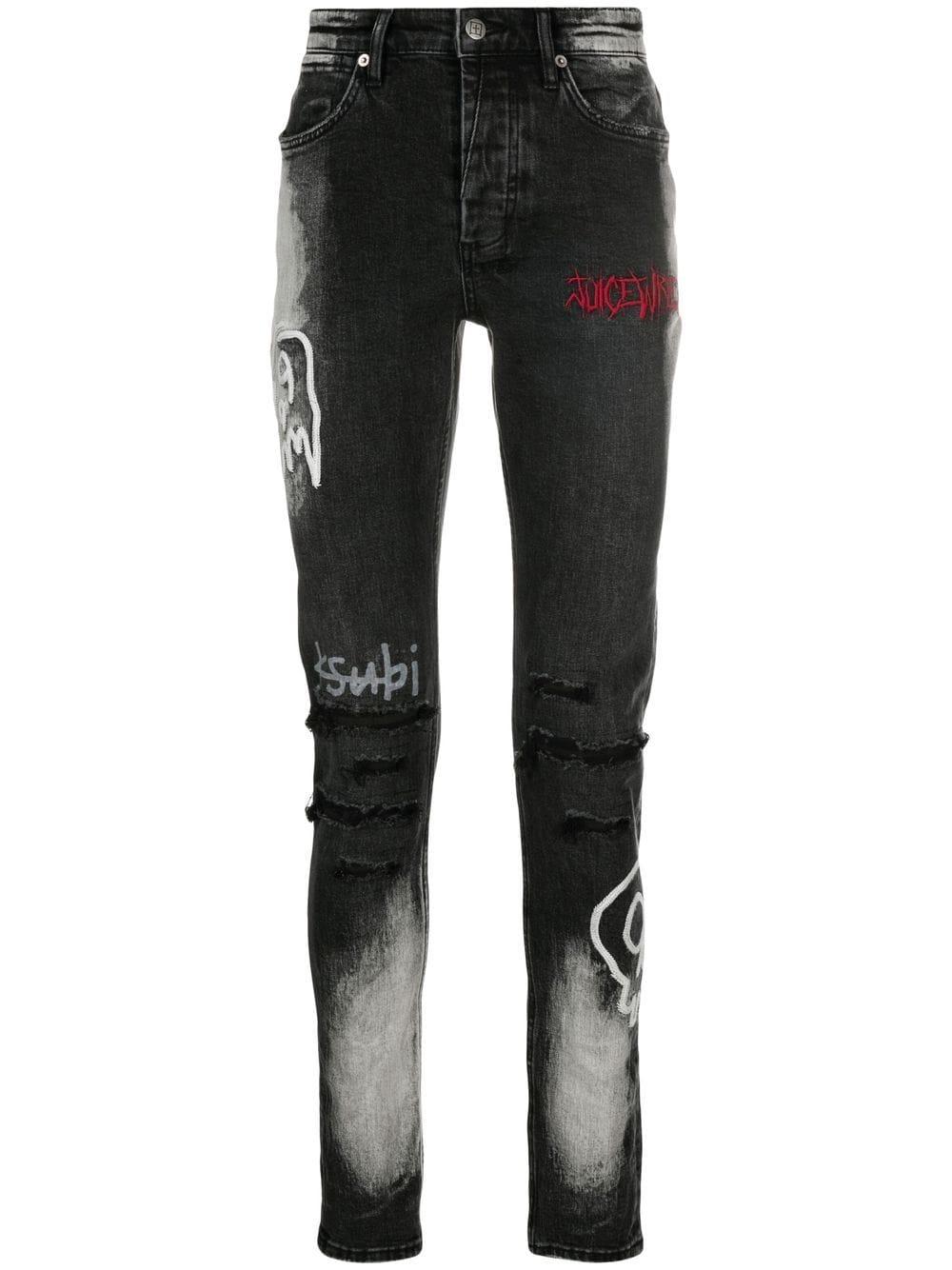 Ksubi X Juice Wrld Van Winkle 999 Heavens Jeans In Black For Men Lyst 