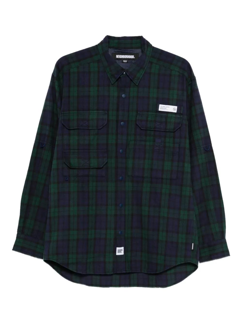 トップス NEIGHBORHOOD TARTAN CHECK SHIRT BLUE M Neighborhood Tartan-Check Shirt in Blue for Men | Lyst