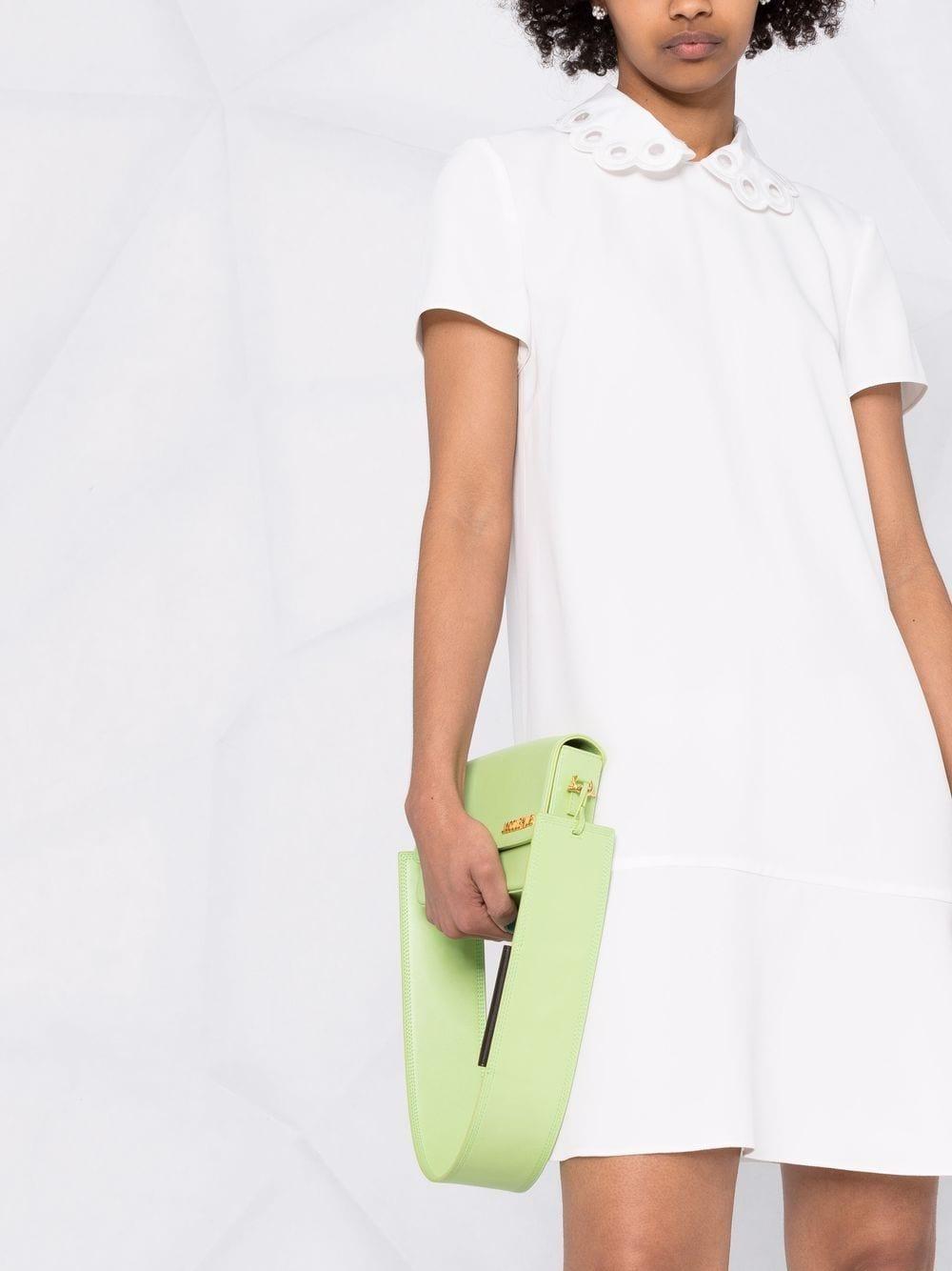 レンタル Red Valentinoレディース ホワイト リボンディテール Aラインドレス 動画あり ウェア Schneider Kranz De