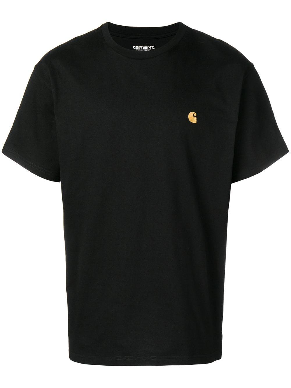 Carhartt WIP Cotton Logo T-shirt in Black for Men - Lyst