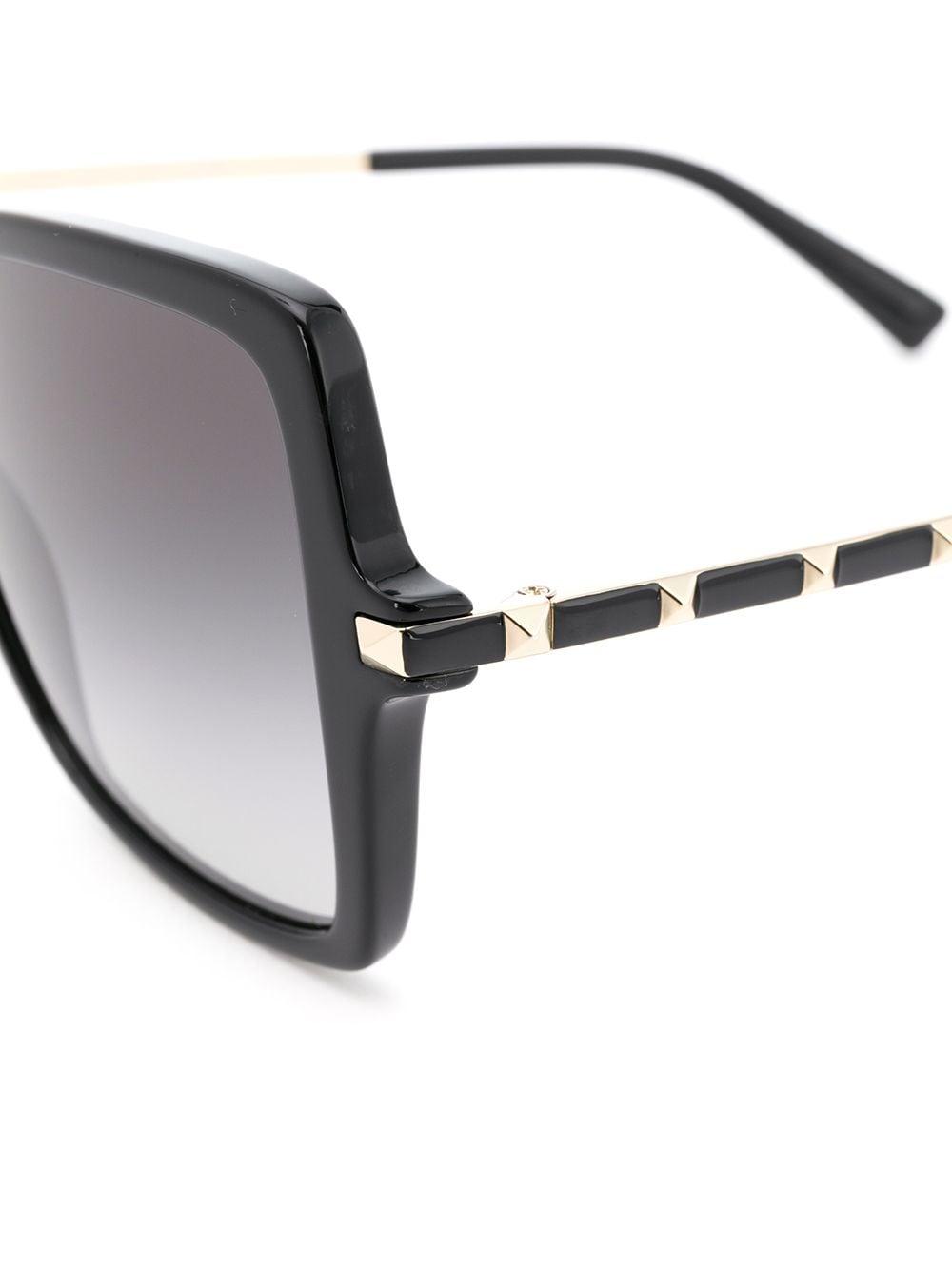valentino square sunglasses