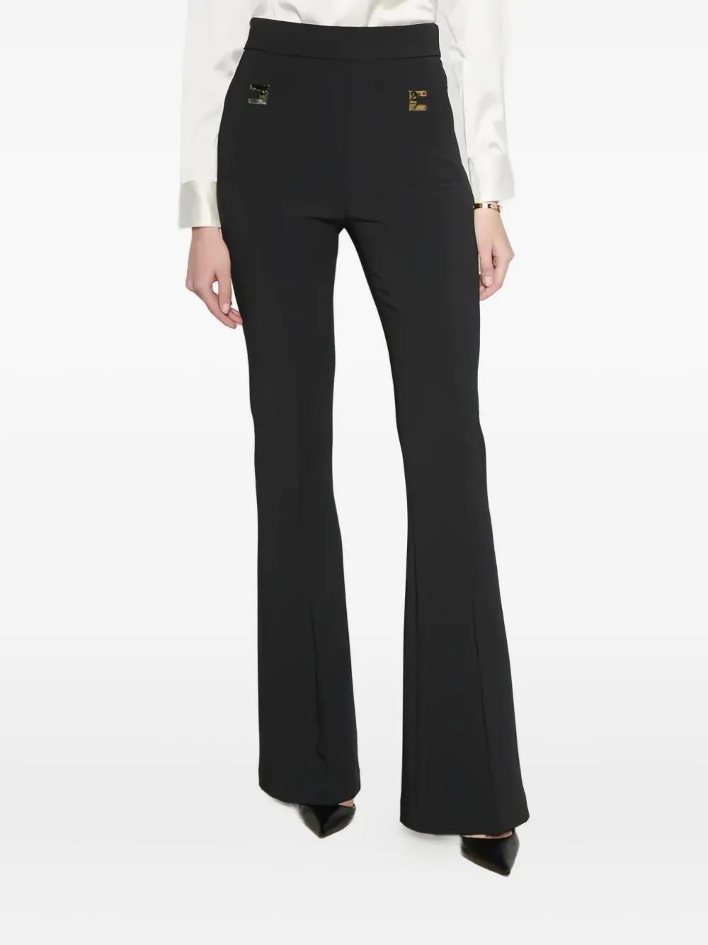 ELISABETTA   FRANCHI ワイドパンツ ワイドパンツ レッド（赤）系 L ELISABETTA FRANCHI