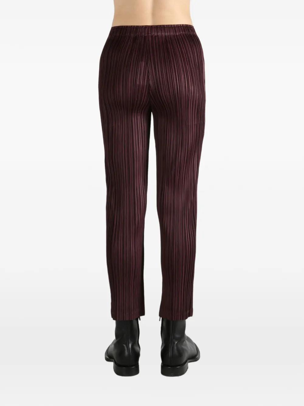 レディース Pleats Please Issey Miyake ストレートパンツ