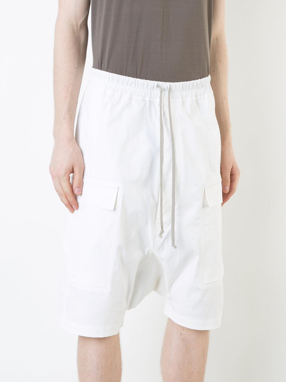 rick owens cargo shorts