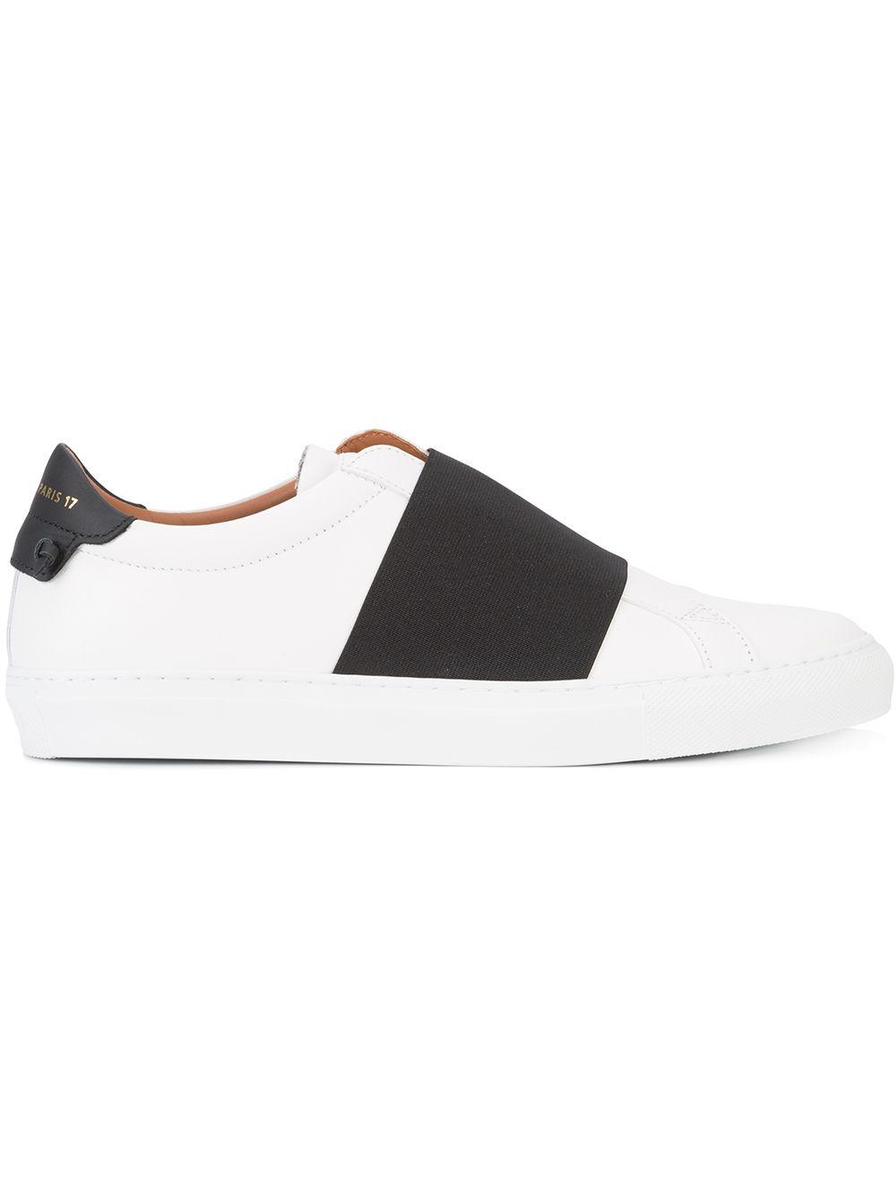 Givenchy Leather Elastic Skate Sneakers in White | Lyst