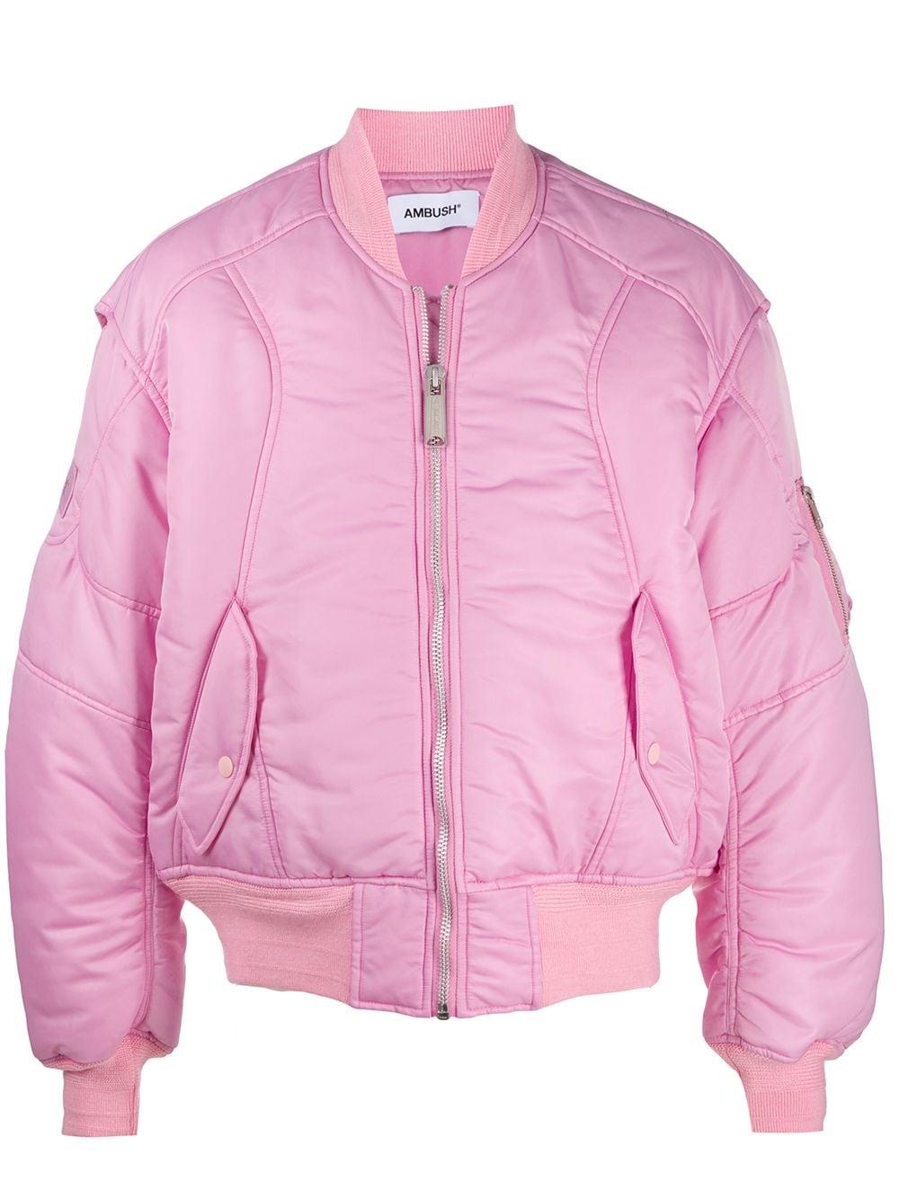 Ambush Synthetik Gefutterte Ma 1 Bomberjacke In Pink Fur Herren Lyst