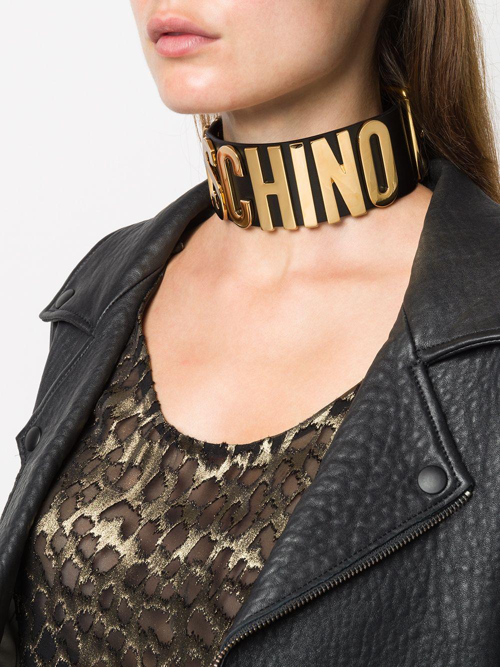 moschino choker