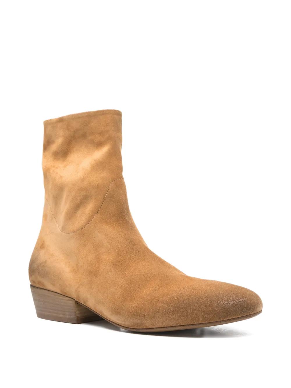 Marsell Suede Back-Zip Lace Up Boots US 11 EU 44 Mens Brown $950 Marsèll Zip-Up Boots in Brown for Men | Lyst main image 3