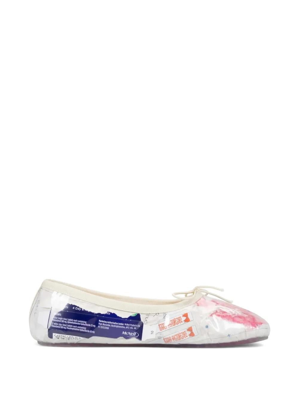 Ashley Williams Ballerines Trash Melody in White | Lyst
