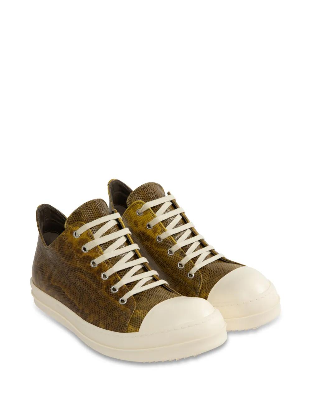 関税込【RICK OWENS 】ブラウン Hollywood ローカットスニーカー Rick Owens Hollywood Low Sneakers in Brown for Men | Lyst