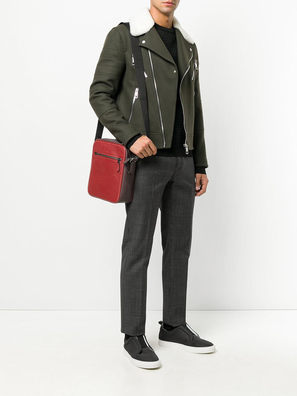 Lyst - Coach Classic Messenger Bag in Red for Men