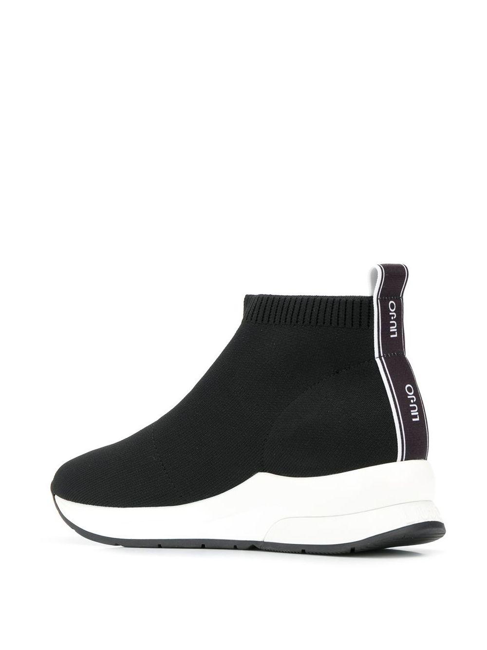 Zapatillas Calcetin Liu Jo Negro — ZAMORAshop
