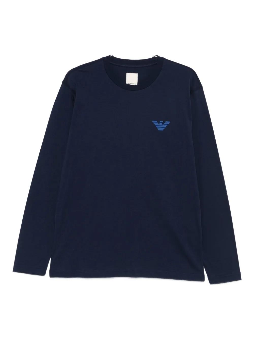 トップス EMPORIO ARMANI Y2K Logo Long Sleeve Tee EMPORIO ARMANI Y2K Logo Long Sleeve Tee Armani long sleeve